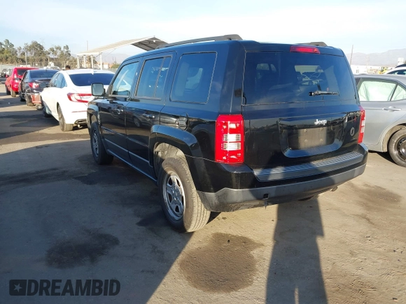 2012 Jeep Patriot Sport with VIN 1C4NJPBA1CD670512, listed as a IAAI auction lot 41208274 with 107,171 mi miles and . Bid and sale history available at DreamBid. Image 3.