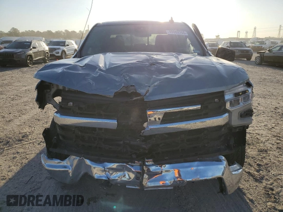 2024 Chevrolet Silverado 1500 LT with VIN 2GCPACEDXR1135786, listed as a Copart auction lot 49002265 with 25,606 mi miles and Salvage Title. Bid and sale history available at DreamBid. Image 5.