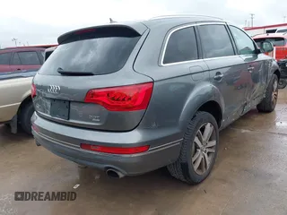 2015 Audi Q7 Premium Plus with VIN WA1LGAFE5FD019091, listed as a IAAI auction lot 42484106 with 140,999 mi miles and . Bid and sale history available at DreamBid. Image 4.