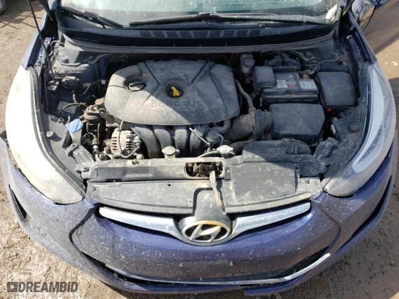 2014 Hyundai Elantra Limited with VIN 5NPDH4AE0EH494835, listed as a Copart auction lot 51401135 with 263,548 mi miles and Clean Title. Bid and sale history available at carsss.com. Image 11.
