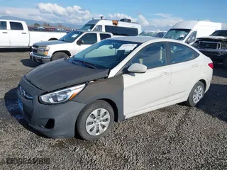 2017 Hyundai Accent SE with VIN KMHCT4AE0HU205730, listed as a IAAI auction lot 41695576 with 86,980 mi miles. Bid and sale history available at carsss.com. Image 2.