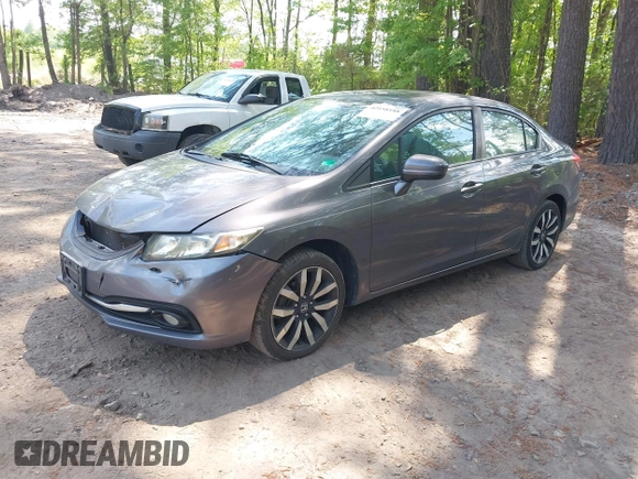 2015 Honda Civic EX-L with VIN 2HGFB2F96FH509201, listed as a IAAI auction lot 42158188 with 170,110 mi miles and . Bid and sale history available at DreamBid. Image 17.