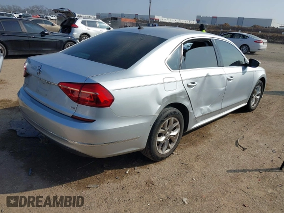 2016 Volkswagen Passat S with VIN 1VWAS7A30GC032422, listed as a IAAI auction lot 41533743 with 176,142 mi miles and . Bid and sale history available at DreamBid. Image 4.