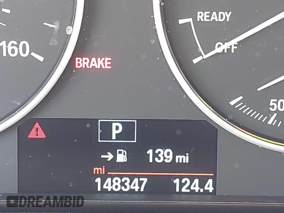 2015 BMW 3 Series 328i with VIN WBA3C1C52FK119339, listed as a IAAI auction lot 41549876 with 148,347 mi miles and . Bid and sale history available at carsss.com. Image 15.
