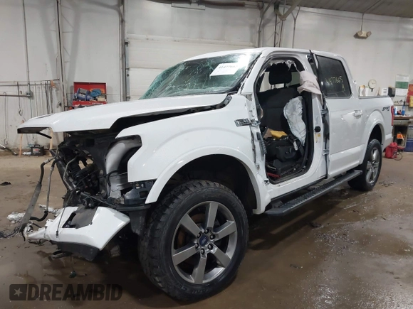 2015 Ford F-150 XLT with VIN 1FTEW1EP5FFB32595, listed as a IAAI auction lot 41477665 with 120,441 mi miles. Bid and sale history available at carsss.com. Image 17.