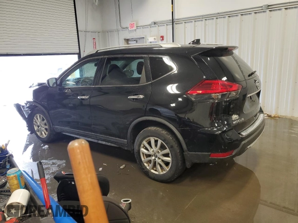2017 Nissan Rogue SV with VIN KNMAT2MV7HP596269, listed as a Copart auction lot 50871375 with 61,676 mi miles and Salvage title. Bid and sale history available at DreamBid. Image 2.