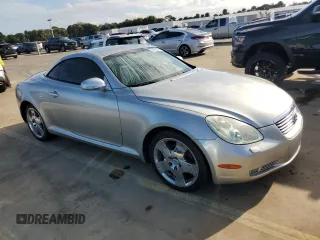 2005 Lexus SC with VIN JTHFN48Y550065333, listed as a Copart auction lot 73797874 with Not Provided miles and Salvage Title. Bid and sale history available at carsss.com. Image 4.