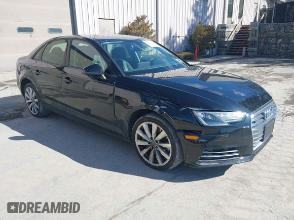 2017 Audi A4 Premium with VIN WAUANAF43HN042390, listed as a IAAI auction lot 41681234 with 88,248 mi miles. Bid and sale history available at carsss.com. Image 1.
