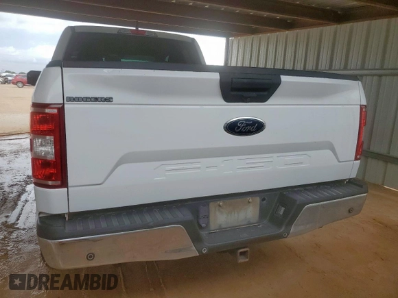 2018 Ford F-150 XL with VIN 1FTFX1E54JKF31126, listed as a Copart auction lot 62554575 with 182,681 mi miles and Clean title. Bid and sale history available at DreamBid. Image 6.