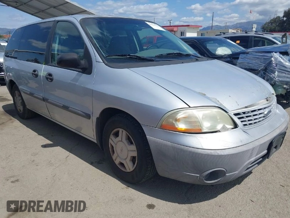 2002 Ford Windstar LX with VIN 2FMZA50452BA69560, listed as a IAAI auction lot 41915218 with 58,532 mi miles and . Bid and sale history available at carsss.com. Image 1.