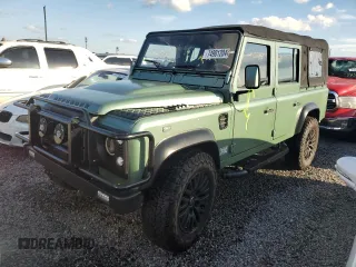 1983 Land Rover Defender with VIN SALLDHMV2AA199289, listed as a Copart auction lot 74901204 with 965 mi miles and Salvage title. Bid and sale history available at DreamBid. Image 1.