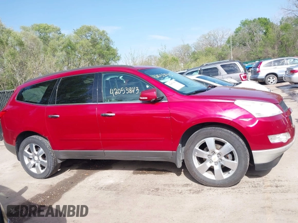 2012 Chevrolet Traverse 1LT with VIN 1GNKRGED5CJ219285, listed as a IAAI auction lot 42053843 with 184,507 mi miles and . Bid and sale history available at DreamBid. Image 13.