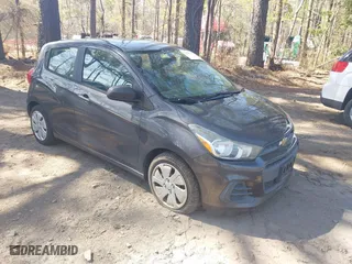 2016 Chevrolet Spark LS with VIN KL8CB6SA2GC567778, listed as a IAAI auction lot 41929334 with 143,513 mi miles. Bid and sale history available at carsss.com. Image 1.