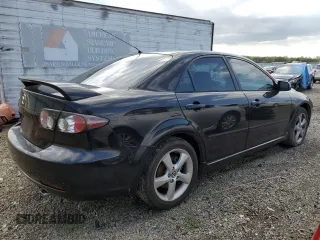 2008 Mazda 6 i Sport VE with VIN 1YVHP80C085M46018, listed as a Copart auction lot 52190595 with 169,729 mi miles and Salvage Title. Bid and sale history available at carsss.com. Image 3.
