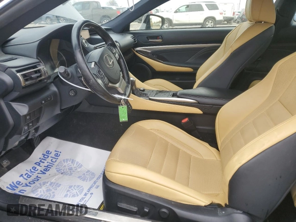 2020 Lexus RC 300 with VIN JTHD85EC0L5006042, listed as a Copart auction lot 84069864 with 55,974 mi miles and Non repairable. Bid and sale history available at DreamBid. Image 7.