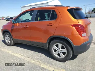 2015 Chevrolet Trax LT with VIN KL7CJLSB3FB127149, listed as a Copart auction lot 51820755 with 190,730 mi miles and Salvage Title. Bid and sale history available at carsss.com. Image 2.