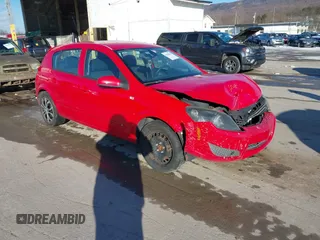 2008 Saturn Astra XE with VIN W08AR671885100219, listed as a IAAI auction lot 41590614 with 138,083 mi miles. Bid and sale history available at carsss.com. Image 1.