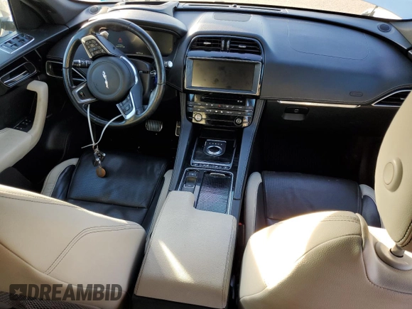 2018 Jaguar F-PACE S with VIN SADCM2FV8JA288365, listed as a Copart auction lot 84255144 with 96,772 mi miles and Non Repairable. Bid and sale history available at carsss.com. Image 8.