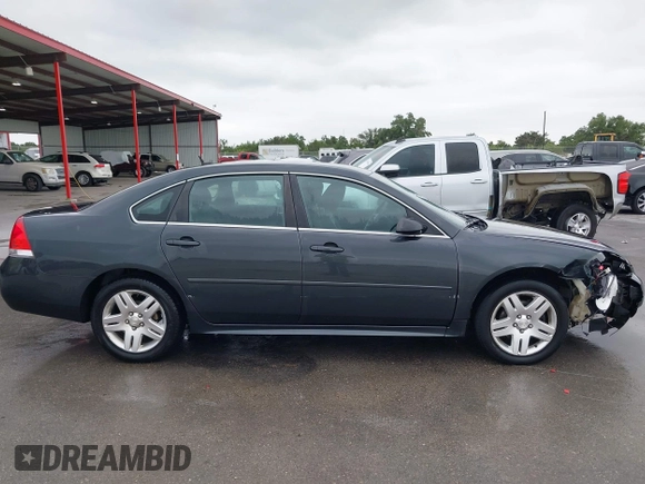 2013 Chevrolet Impala LT with VIN 2G1WG5E31D1106515, listed as a IAAI auction lot 42166897 with 126,431 mi miles and . Bid and sale history available at DreamBid. Image 13.