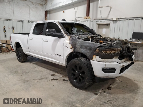 2021 Ram 2500 Laramie with VIN 3C6UR5FL3MG502502, listed as a Copart auction lot 52140935 with Not provided miles and Non repairable. Bid and sale history available at DreamBid. Image 4.