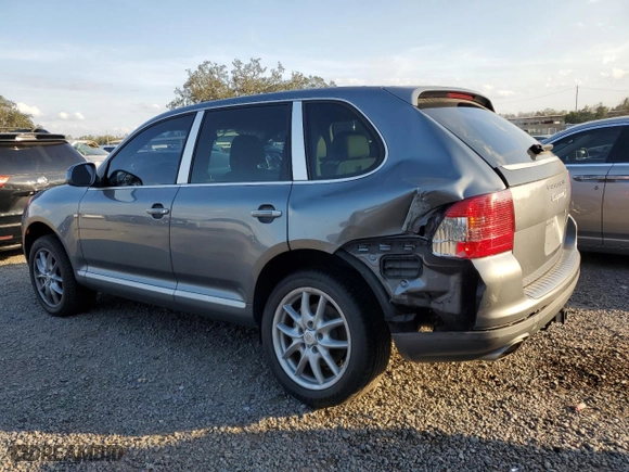 2006 Porsche Cayenne S with VIN WP1AB29P46LA65420, listed as a Copart auction lot 45594265 with 124,676 mi miles and Clean Title. Bid and sale history available at carsss.com. Image 2.