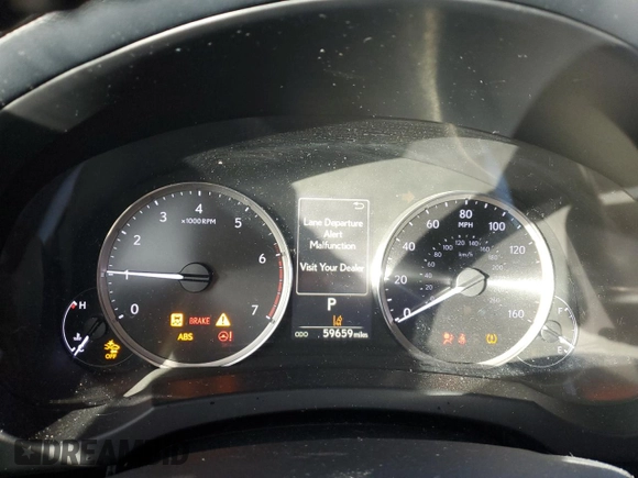 2020 Lexus IS 300 with VIN JTHDA1D28L5107769, listed as a Copart auction lot 79341354 with 59,659 mi miles and Salvage title. Bid and sale history available at DreamBid. Image 9.