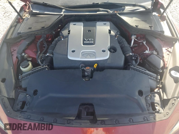 2015 Infiniti Q50 with VIN JN1BV7AP7FM340331, listed as a Copart auction lot 71218624 with 90,675 mi miles and Salvage title. Bid and sale history available at DreamBid. Image 11.