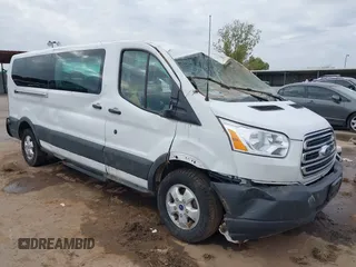 2018 Ford Transit Passenger XL with VIN 1FBZX2YG5JKB15655, listed as a IAAI auction lot 41227727 with 107,291 mi miles and . Bid and sale history available at DreamBid. Image 14.