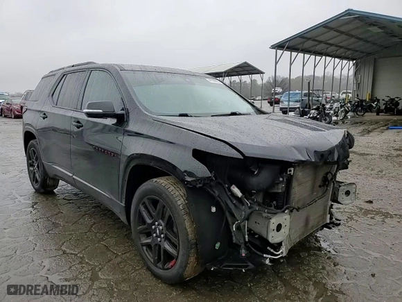 2019 Chevrolet Traverse Premier with VIN 1GNEVKKW1KJ233314, listed as a Copart auction lot 44336925 with 122,301 mi miles and Salvage Title. Bid and sale history available at carsss.com. Image 12.