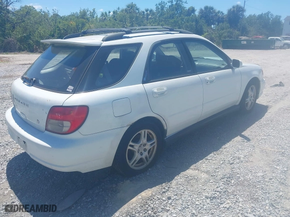 2003 Subaru Impreza Wagon WRX with VIN JF1GG29623H803854, listed as a IAAI auction lot 42035621 with 147,344 mi miles. Bid and sale history available at carsss.com. Image 4.