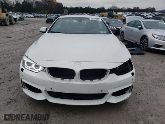 2015 BMW 4 Series 428i xDrive with VIN WBA3T1C52FP819767, listed as a Copart auction lot 82695004 with 71,648 mi miles and Salvage Title. Bid and sale history available at carsss.com. Image 5.