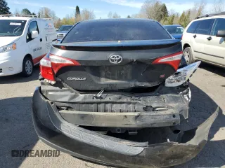2016 Toyota Corolla L with VIN 2T1BURHE8GC682255, listed as a Copart auction lot 50196565 with 135,354 mi miles and Salvage Title. Bid and sale history available at DreamBid. Image 6.
