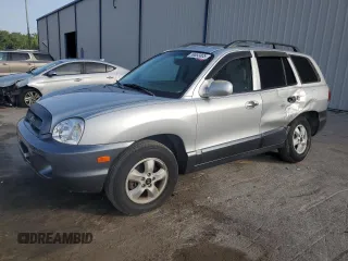 2005 Hyundai Santa Fe GLS with VIN KM8SC13E95U964136, listed as a Copart auction lot 59693805 with 124,086 mi miles and Salvage title. Bid and sale history available at DreamBid. Image 1.