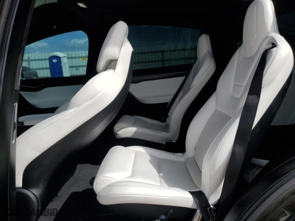 2017 Tesla Model X P100D with VIN 5YJXCBE41HF051839, listed as a Copart auction lot 50320924 with NaN miles. Bid and sale history available at carsss.com. Image 10.