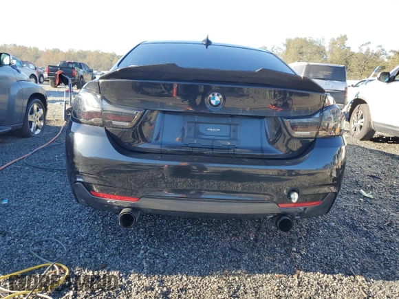 2014 BMW 4 Series 435i with VIN WBA3R1C56EK191111, listed as a Copart auction lot 76946514 with 107,094 mi miles and Salvage Title. Bid and sale history available at carsss.com. Image 6.