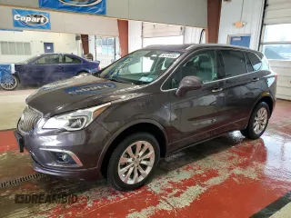 2017 Buick Envision Essence with VIN LRBFXDSA5HD006124, listed as a Copart auction lot 53134485 with 25,758 mi miles and Salvage Title. Bid and sale history available at carsss.com. Image 1.