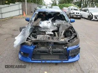 2008 Mitsubishi Lancer Evolution GSR with VIN JA3AW86VX8U044188, listed as a Copart auction lot 70872314 with 0 mi miles and Salvage Title. Bid and sale history available at carsss.com. Image 5.
