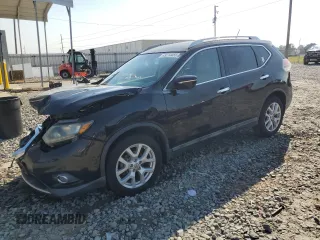 2015 Nissan Rogue SL with VIN 5N1AT2MT6FC774879, listed as a Copart auction lot 49214455 with 210,138 mi miles and Salvage Title. Bid and sale history available at carsss.com. Image 1.