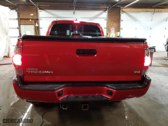 2015 Toyota Tacoma with VIN 3TMMU4FN7FM082606, listed as a Copart auction lot 50885535 with 123,571 mi miles and Salvage Title. Bid and sale history available at carsss.com. Image 6.
