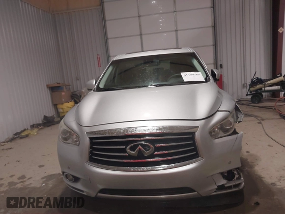 2014 Infiniti QX60 with VIN 5N1AL0MM9EC536455, listed as a IAAI auction lot 41400259 with 142,309 mi miles. Bid and sale history available at carsss.com. Image 12.