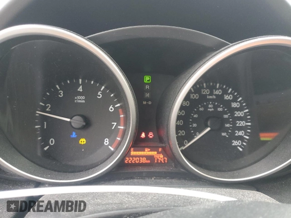 2012 Mazda 5 Grand Touring z VIN JM1CW2DL1C0120292, wystawiony jako Copart lot #59389225 z przebiegiem 222 038 mil mil oraz Czysty tytuł • Clean title. Historia ofert i sprzedaży dostępna na DreamBid. Obrazek 9.