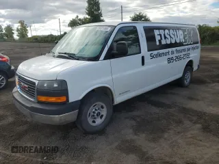 2013 GMC Savana z VIN 1GTW7GBA9D1166148, wystawiony jako Copart lot #73471464 z przebiegiem 127 537 mil mil oraz Szkoda całkowita • Salvage title. Historia ofert i sprzedaży dostępna na DreamBid. Obrazek 1.