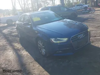 2013 Audi A4 Premium Plus with VIN WAUEFAFL0DN007998, listed as a IAAI auction lot 40887799 with 144,643 mi miles. Bid and sale history available at carsss.com. Image 1.