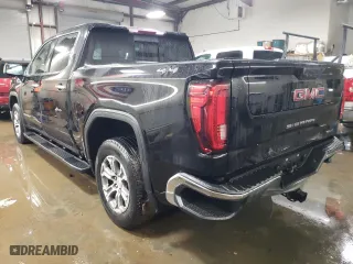 2020 GMC Sierra 1500 SLT with VIN 3GTU9DED9LG427879, listed as a Copart auction lot 44210895 with 45,414 mi miles and Salvage Title. Bid and sale history available at carsss.com. Image 2.