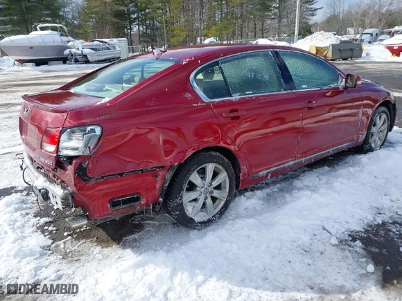 2008 Lexus GS 350 with VIN JTHCE96S680019545, listed as a IAAI auction lot 41579430 with 118,076 mi miles. Bid and sale history available at carsss.com. Image 4.