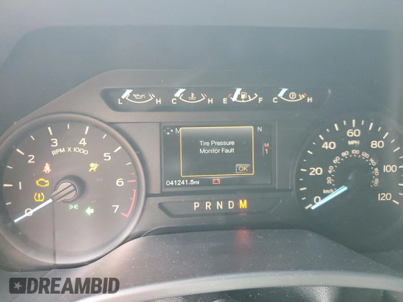 2020 Ford F-150 XL with VIN 1FTEX1C50LKE46270, listed as a Copart auction lot 84717084 with 41,241 mi miles and Non Repairable. Bid and sale history available at DreamBid. Image 9.