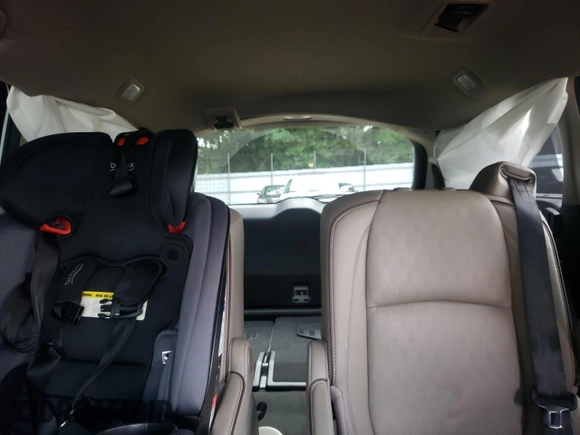 2022 Honda Odyssey Elite with VIN 5FNRL6H94NB006185, listed as a Copart auction lot 61302425 with Not provided miles and Salvage title. Bid and sale history available at DreamBid. Image 10.