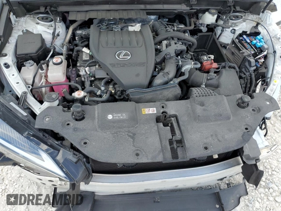 2022 Lexus NX with VIN JTJKGCEZ9N5003693, listed as a Copart auction lot 45429415 with 35,672 mi miles and Salvage Title. Bid and sale history available at carsss.com. Image 12.