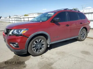2020 Nissan Pathfinder SV with VIN 5N1DR2BN9LC600199, listed as a Copart auction lot 51447485 with 91,914 mi miles and Salvage Title. Bid and sale history available at carsss.com. Image 1.