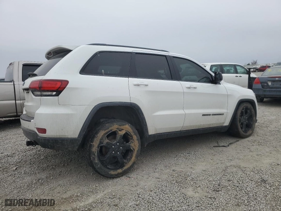 2018 Jeep Grand Cherokee Laredo E with VIN 1C4RJFAGXJC383660, listed as a Copart auction lot 47542415 with 145,585 mi miles and Salvage Title. Bid and sale history available at carsss.com. Image 3.
